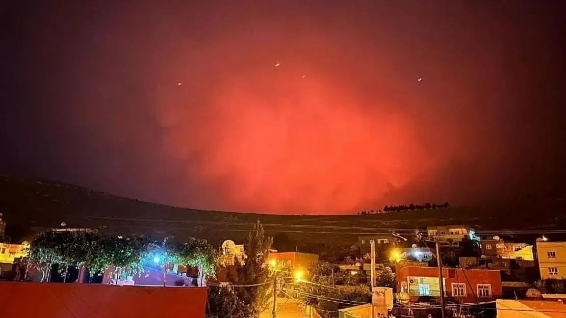 Diyarbakır - Mardin Arasında Korkutan Yangın! Çok Sayıda AFAD, İtfaiye ve Sağlık Ekibi Sevk Edildi