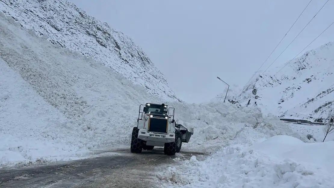 Doğuda Kar Geçit Vermiyor Hakkari'de 355 Yerleşim Yeri Yolu Kapandı