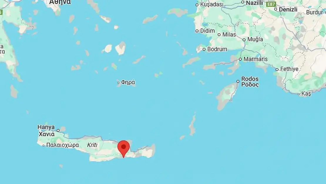 Ege Denizi'nde 5 büyüklüğünde bir deprem daha! AFAD detayları açıkladı