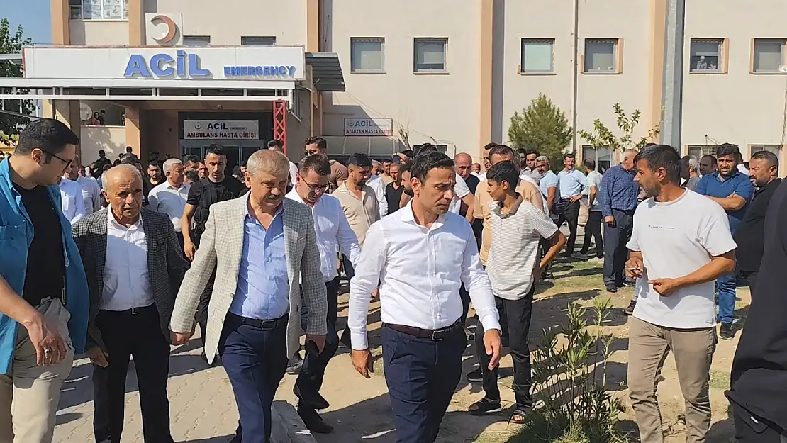 Emniyet Müdürü ve Kaymakamdan Silopi'de Terör Saldırısında Yaralananlara Ziyaret