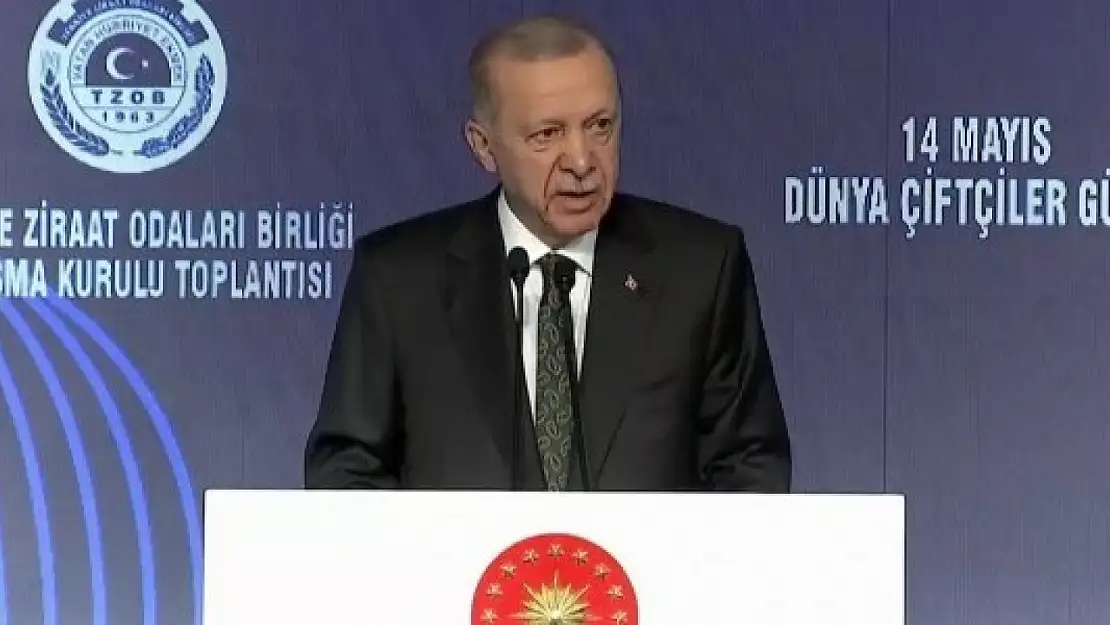 Erdoğan: Bizim de Sıkıntılarımız Var Ama Türkiye'de Tarım Bitti Demek Art Niyetin İşaretidir