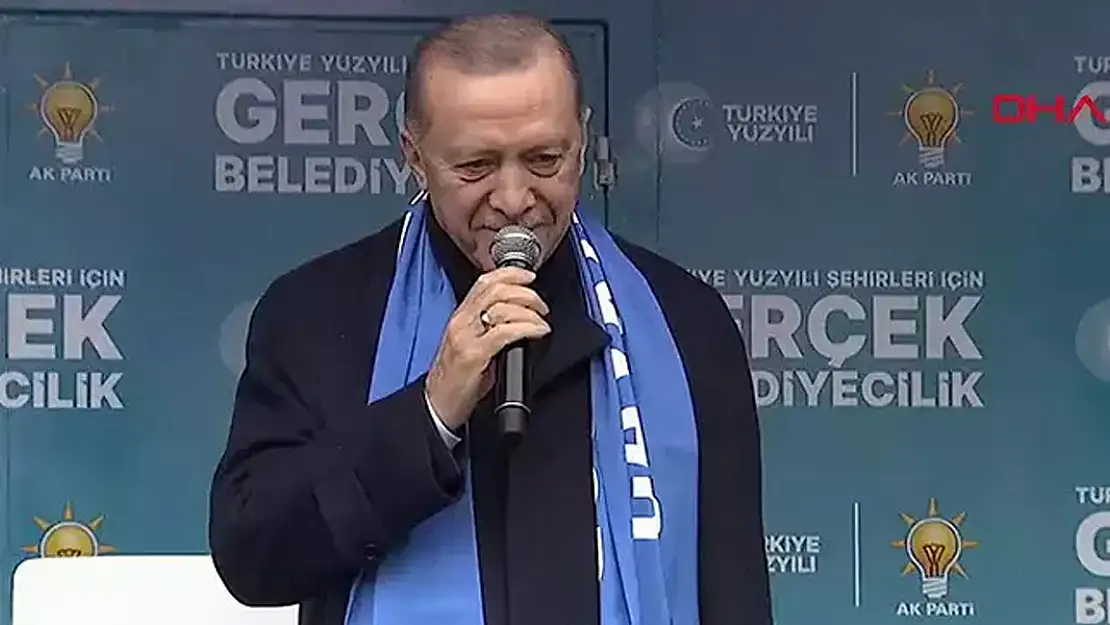 Erdoğan: CHP'ye Oy Verenler Uğursuzluk Sarmalında