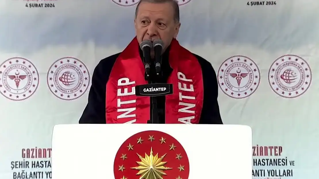 Erdoğan: Gaziantep ekonomisiyle bölgesel bir merkez haline geldi