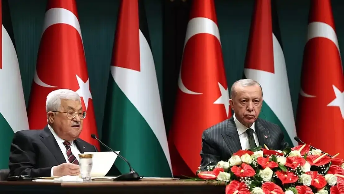 Erdoğan ve Abbas'tan Ortak Filistin Açıklaması