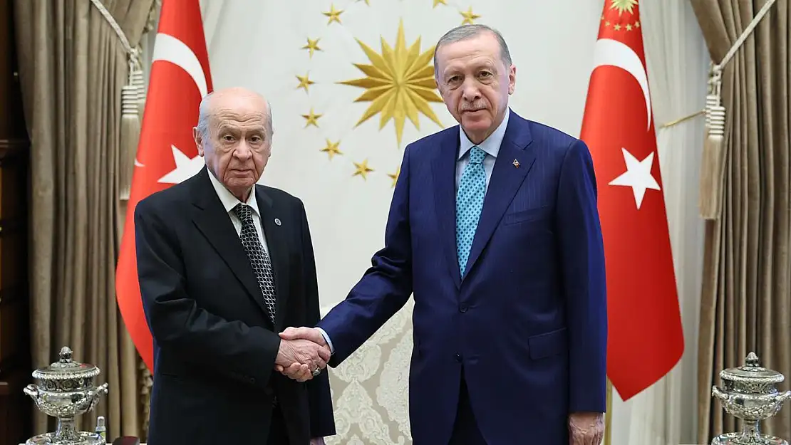 Cumhurbaşkanı Erdoğan MHP Lideri Bahçeli İle Görüştü