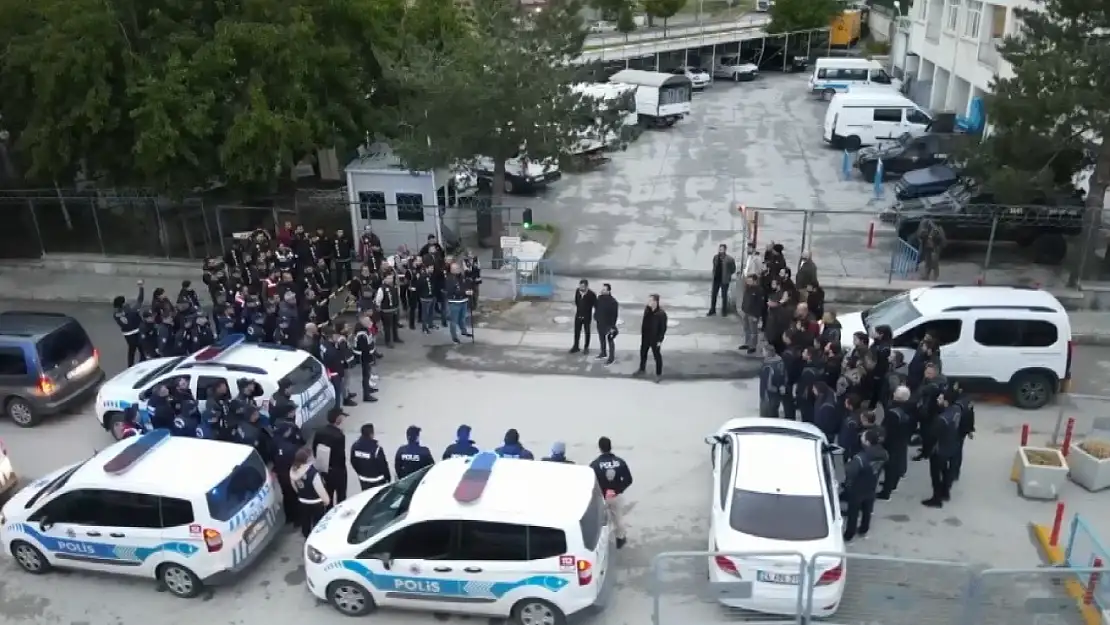 Erzincan'da KISKAÇ-15 Operasyonu: 19 Gözaltı