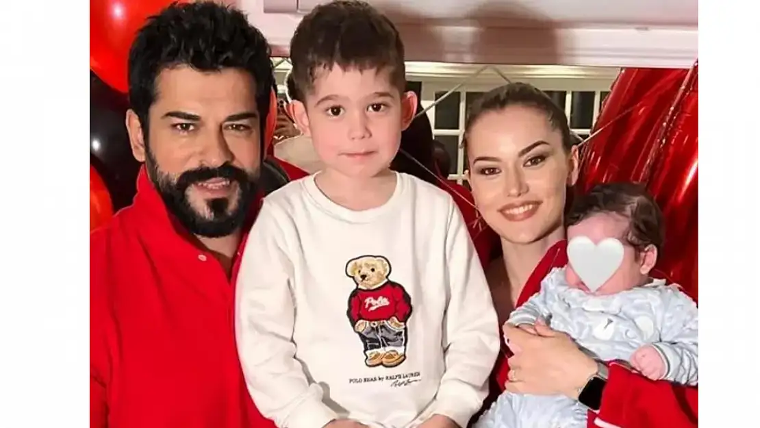 Fahriye Evcen küçük oğlu Kerem'in yüzünü ilk kez paylaştı