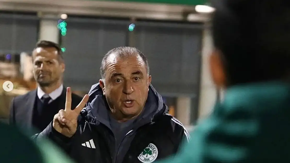 Fatih Terim, Panathinaikos ile ilk idmanına çıktı