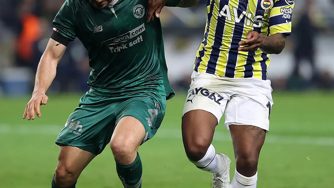 Fenerbahçe Konyaspor İlk 11'ler Belli Oldu