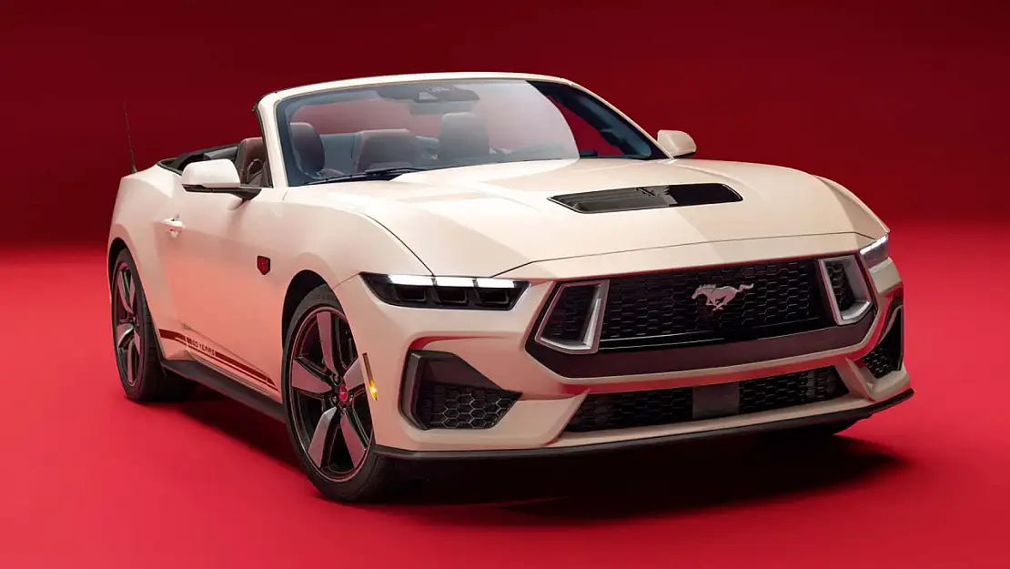 Ford Mustang'in 60. Yıla Özel Versiyonu Tanıtıldı Sadece 1.965 adet üretilecek.