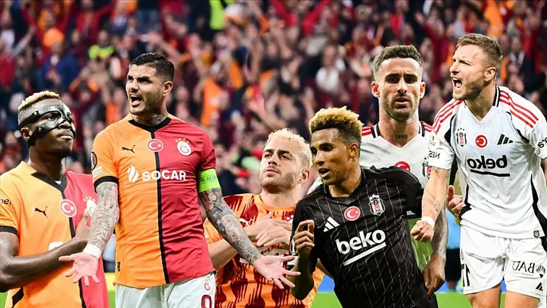 Galatasaray Beşiktaş derbisinde son 10 maçta ilginç istatistik!