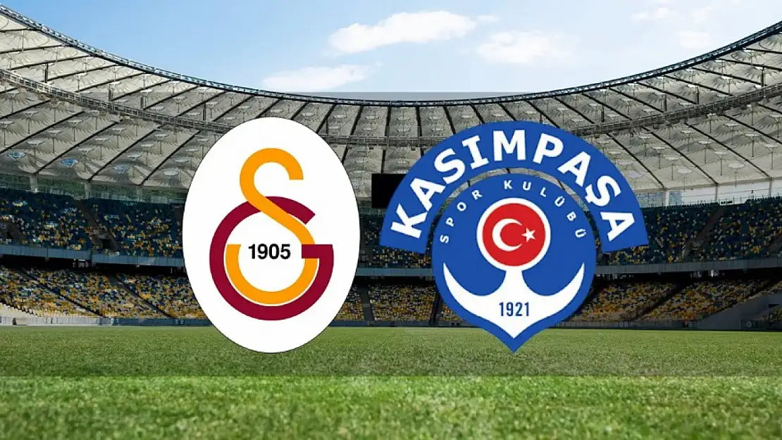 Galatasaray - Kasımpaşa Maçının İlk 11'leri Belli Oldu