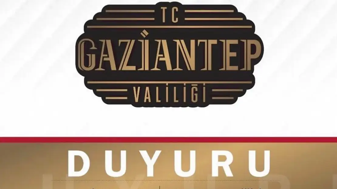 Gaziantep'te okullar 6 Şubat'ta tatil edildi