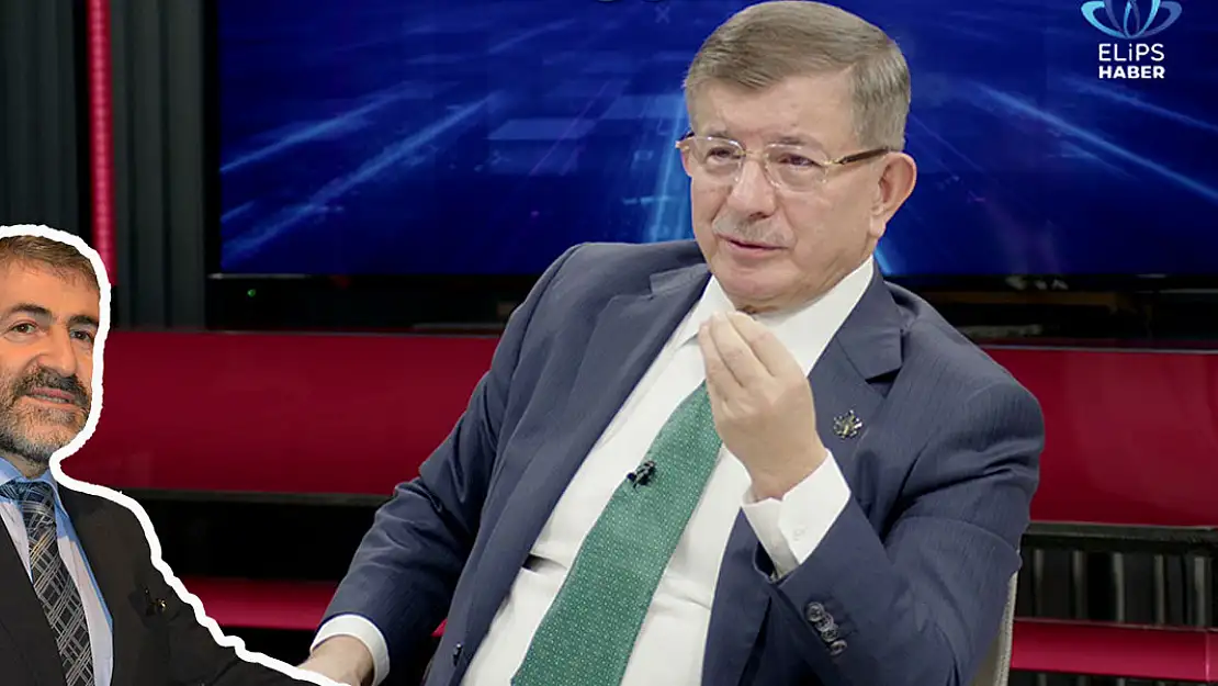 Gelecek Partisi lideri Davutoğlu: Nurettin Nebati bir aparattı