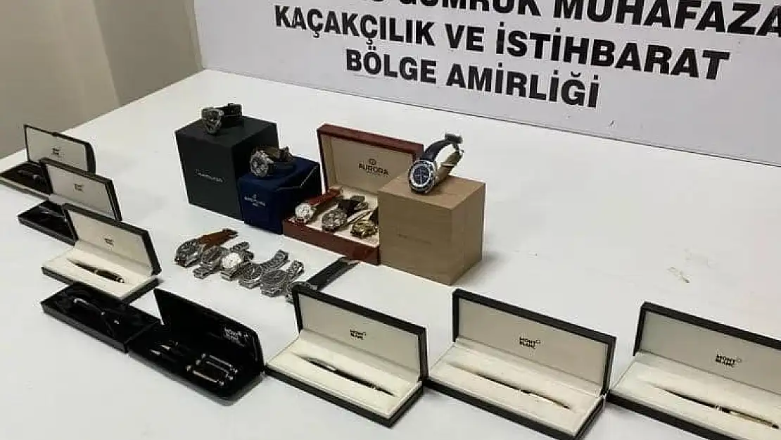 Gümrükte 1 milyon TL'lik kaçak eşya ele geçirildi