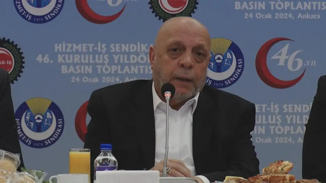 HAK-İŞ Konfederasyonu Genel Başkanı Arslan: &quotBu artışlar bizi tatmin etmiyor"