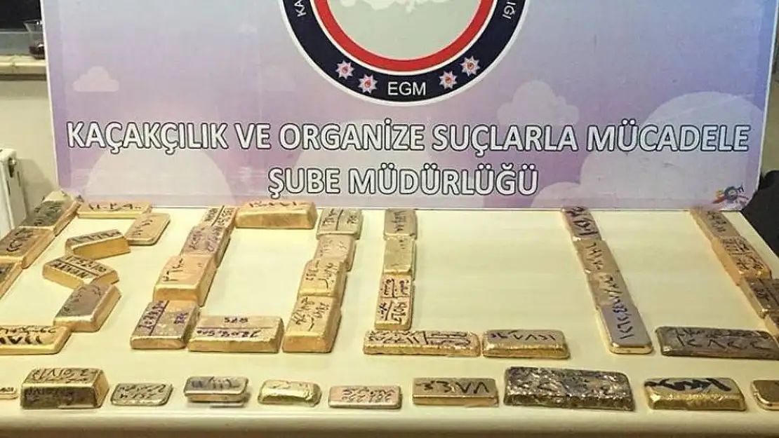 Hakkari'de 221 Kilo Kaçak Altın Ele Geçirildi