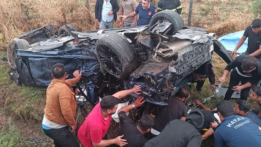 Hatay'da Katliam Gibi Kaza: 5 Ölü, 2 Yaralı