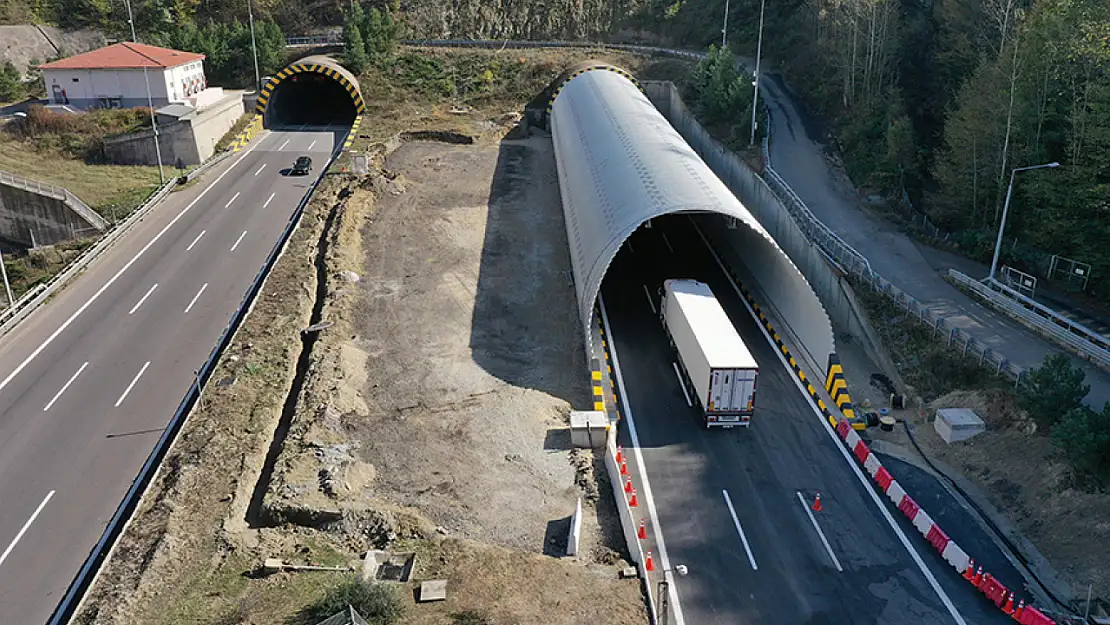 Heyelan Riski Olan Bolu Dağı Tüneli İstanbul İstikameti 50 Gün Trafiğe Kapatılacak