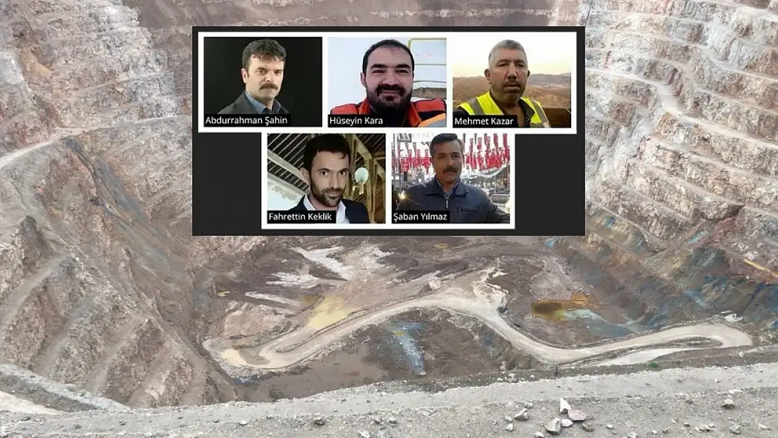 İliç'te Toprak Altında İşçi Kalmadı: 5 İşçinin Cenazesi Çıkarıldı