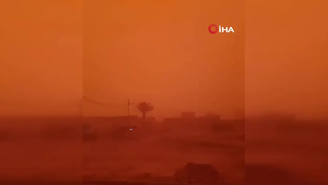 Irak'ı Kum Fırtınası Vurdu  4 ölü, 3 Yaralı