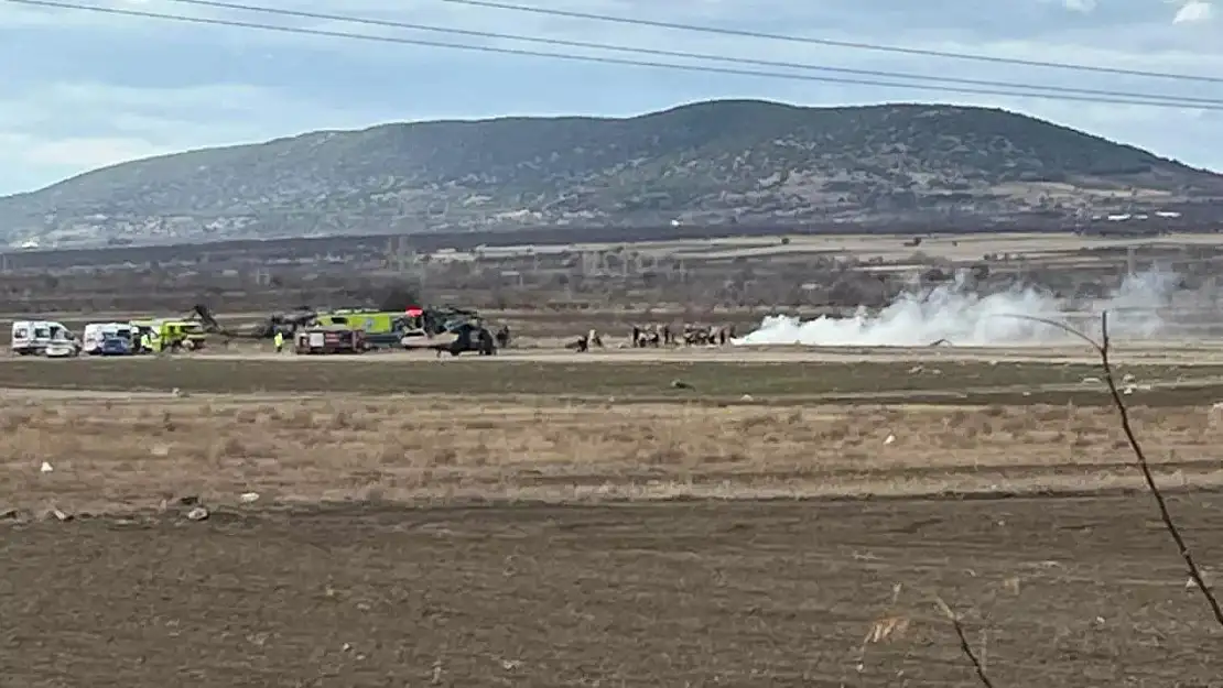 Isparta'da Askeri Helikopter Düştü! 5 Askerimiz Şehit Oldu