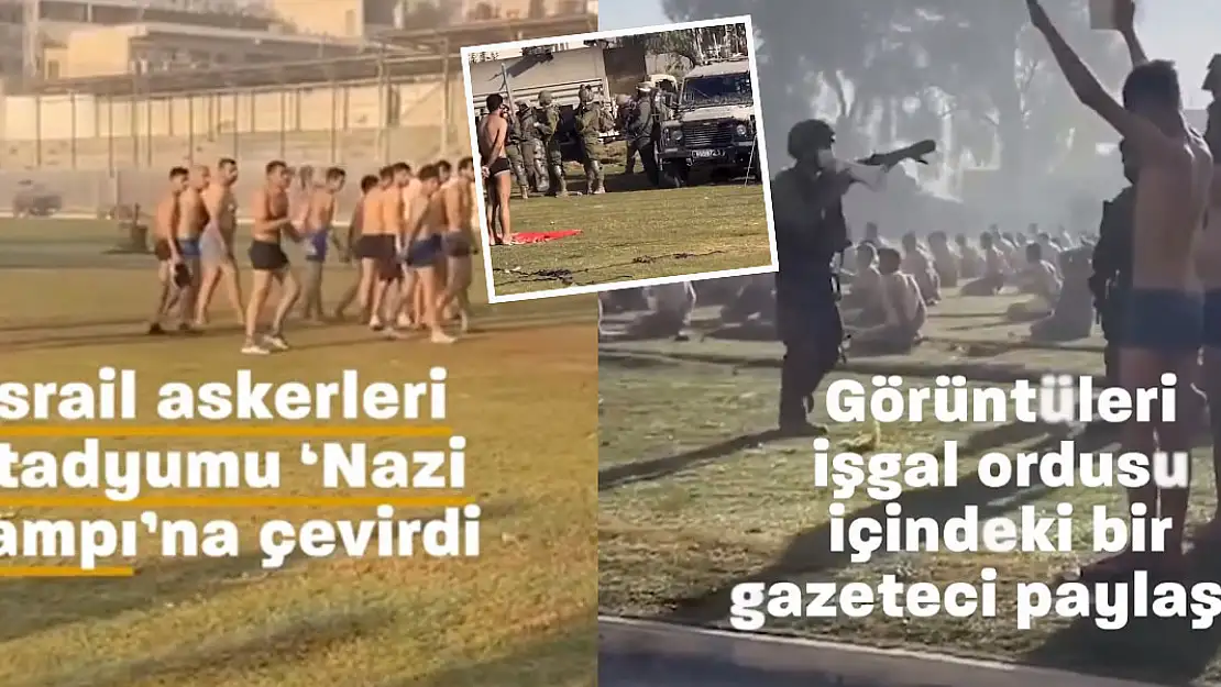 İsrail'in Nazi Kampına çevirdiği görüntüler tepki topladı 