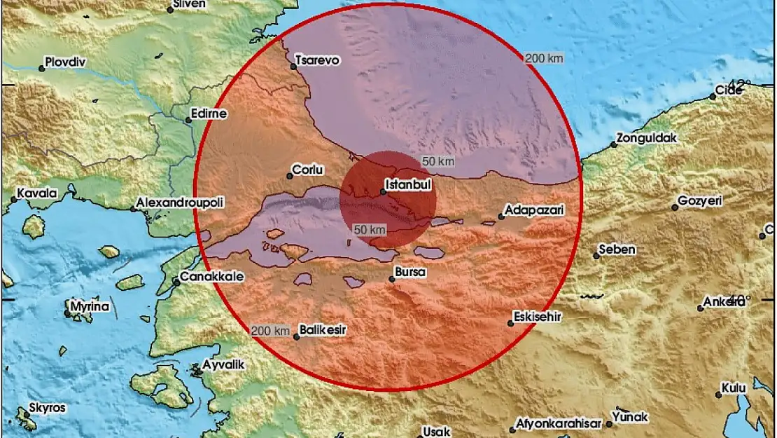 İstanbul'da 6.2'lik şiddetli deprem: AFAD detayları açıkladı! Naci Görür'den açıklama