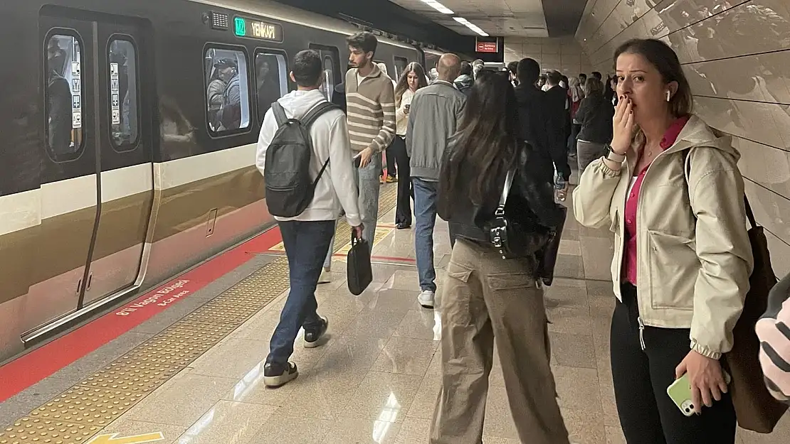 İstanbul Metrosunda İntihar Vakası