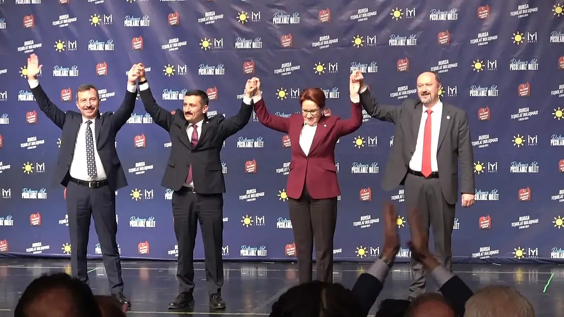 İYİ Parti'nin Bursa Adayı Milletvekili Türkoğlu Oldu