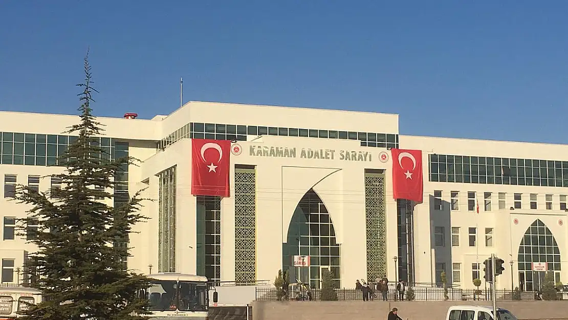 Karaman'da adliye girişinde silahlı saldırı 1 yaralı