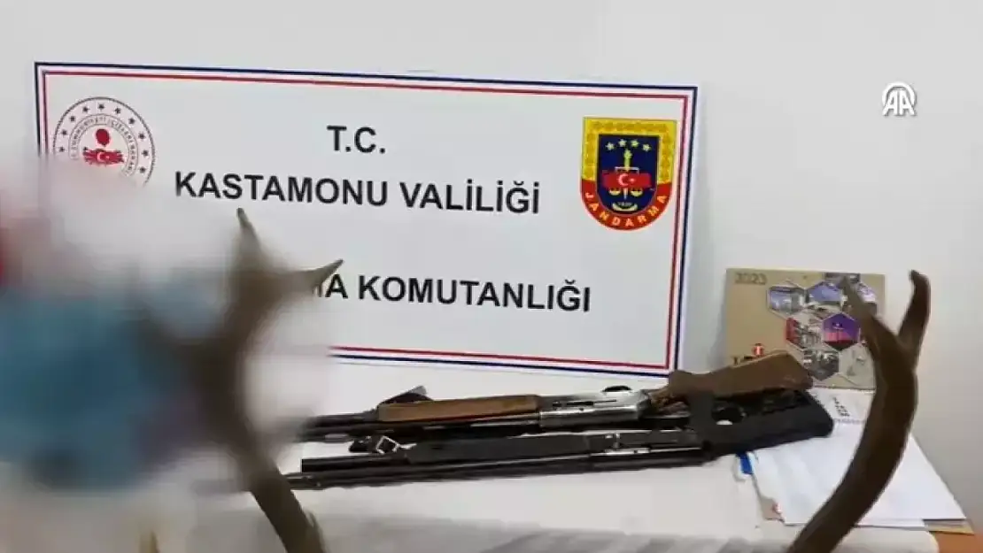 Kastamonu'da geyik etinden yapılan sucuk ele geçirildi