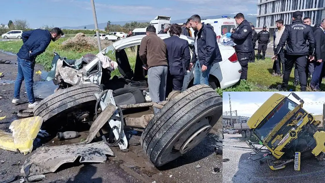 Katliam Gibi Kaza Otomobille Tır Çarpıştı Aynı Aileden 5 Kişi Öldü