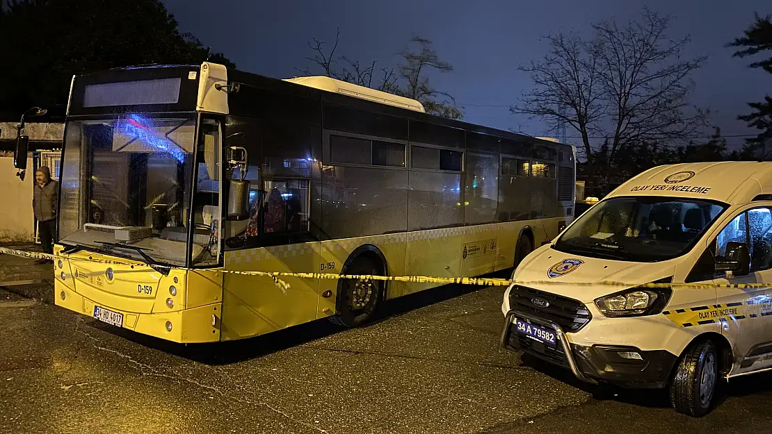 Kayan otobüsü durdurmaya çalışırken öldü