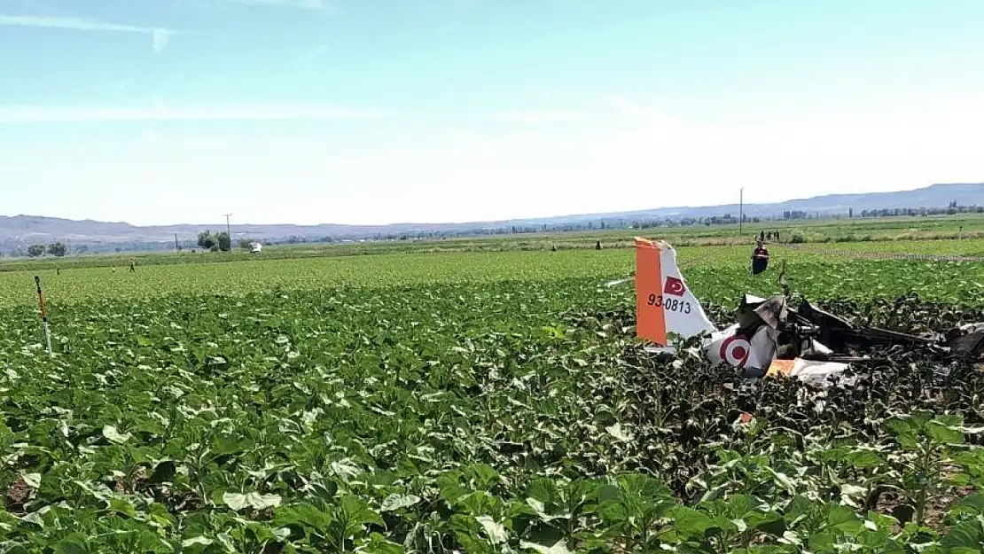 Kayseri'de Eğitim Uçağının Düşmesi Sonrasında Şehit Olan Pilotların Kimlikleri Belli Oldu