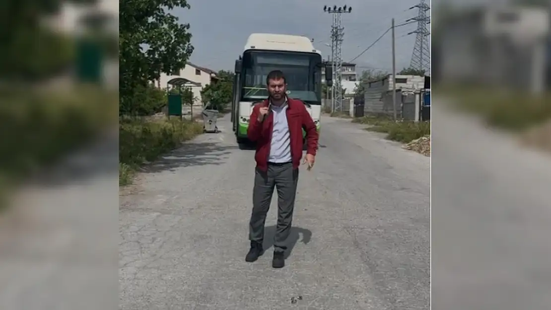 Kayseri'de Özel Halk Otobüsü Şoföründen Basın Mensubuna Küfürlü Saldırı