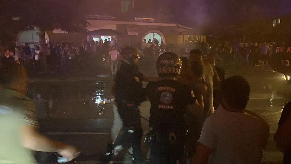 Kayseri'deki Taciz İddiası Sonrası Başlayan Olaylarda 10 Polis Yaralandı!