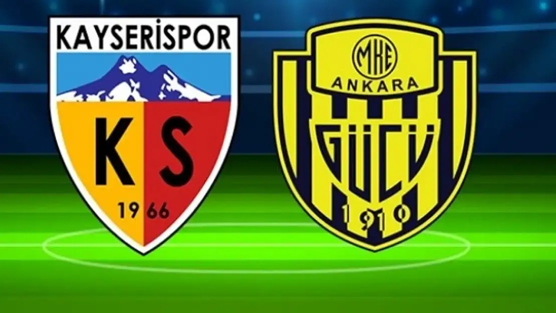 Kayserispor - Ankaragücü Maç Sonucu 3-2