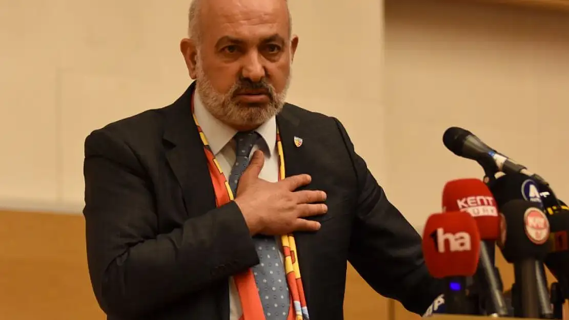 Kayserispor Başkanı Ali Çamlı Güven Tazeledi