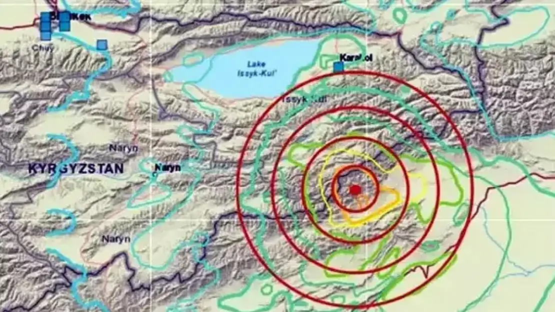 Kırgızistan'dan Sevindirici Haber 7 Şiddetindeki Depremde Can ve Mal Kaybı Yaşanmadı