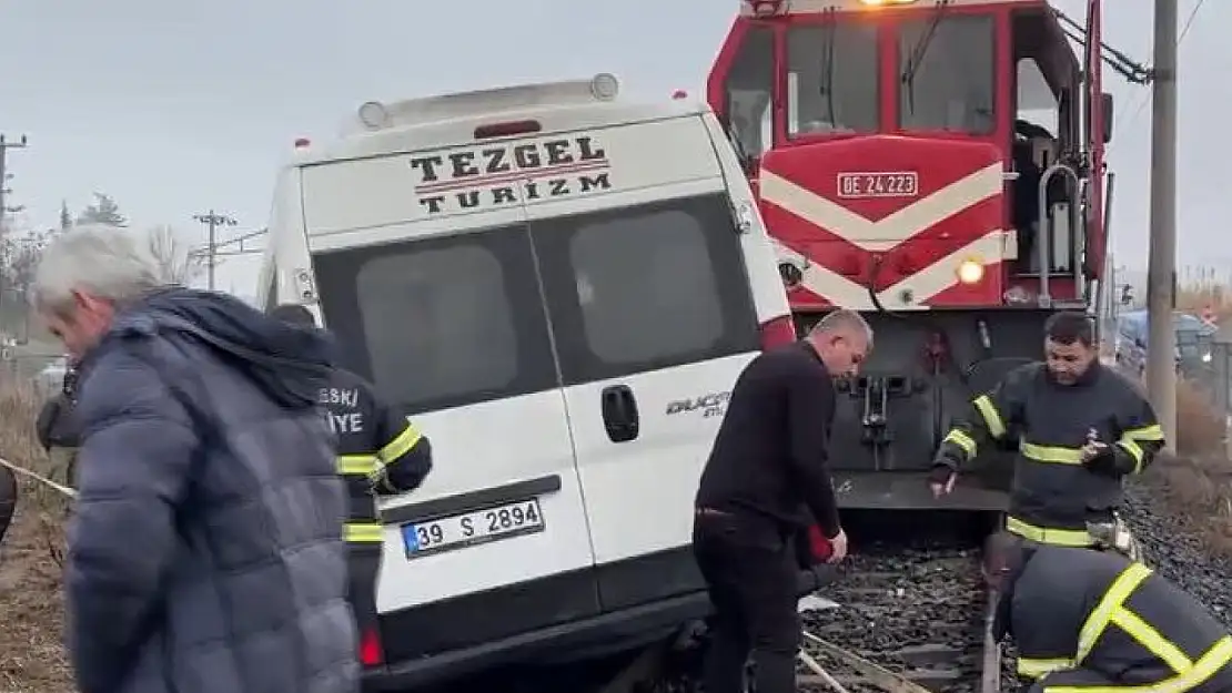 Kırklareli'de İşçi Servisi ve Yük Treni Çarpıştı! Kazada Son Durum Ne? Ölü veya Yaralı var Mı?