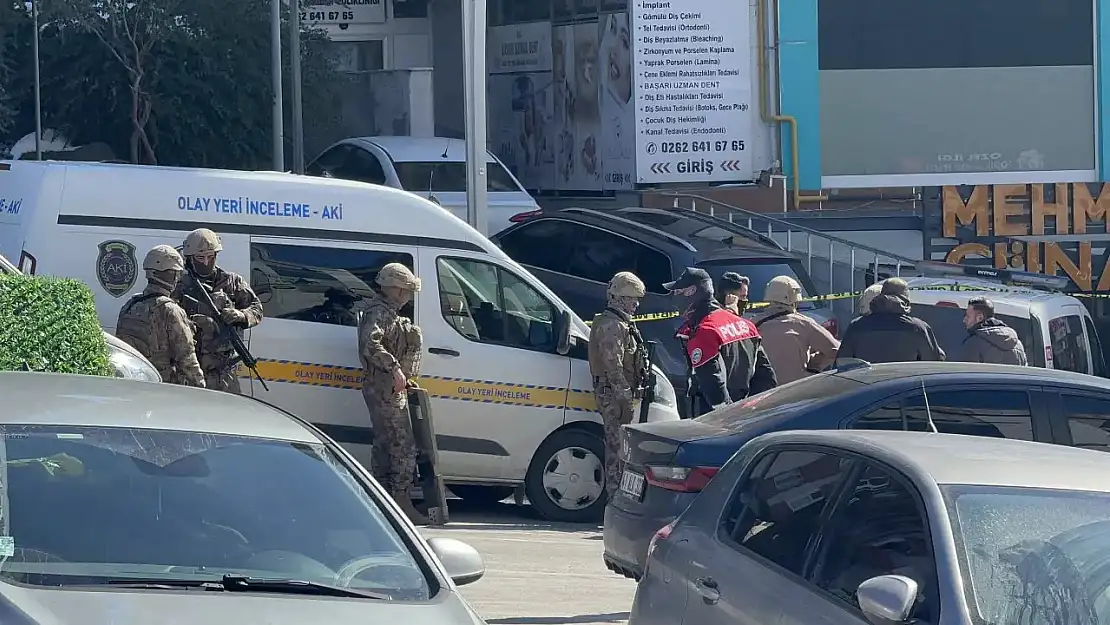 Kocaeli-Gebze'de bir restoranda rehine krizi! İçeride kaç kişi var?