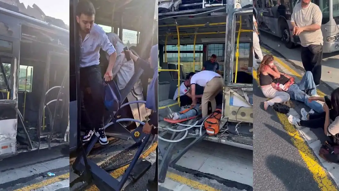 Küçükçekmece'de Metrobüs Kazasında Can Pazarı: 1 Ölü, 2'si Ağır 38 Yaralı