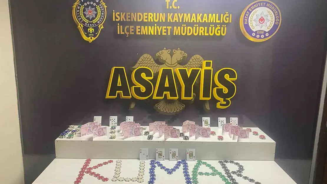 Kumar oynarken yakalandı polise kimlik sordu