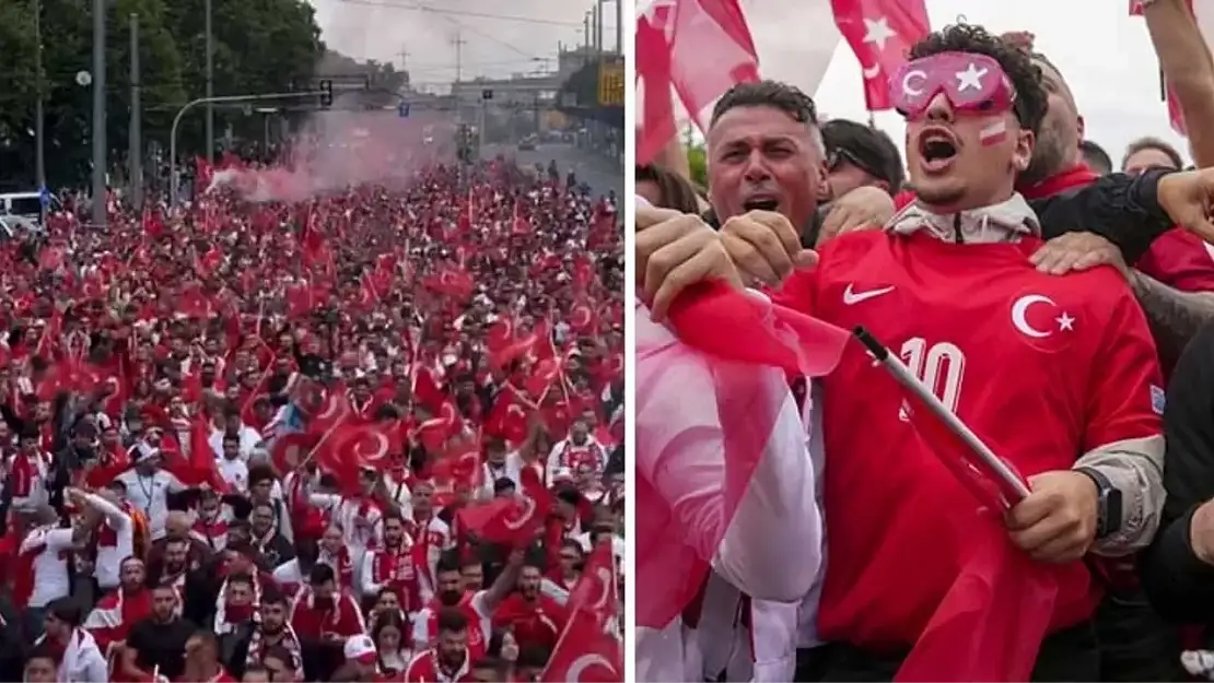 Maç öncesi Leipzig Kırmızı-Beyaz'a Büründü!