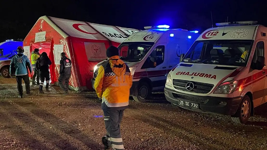 Maden Sahasında Görevlendirilen Ambulans Sayısı 10'a Çıkarıldı