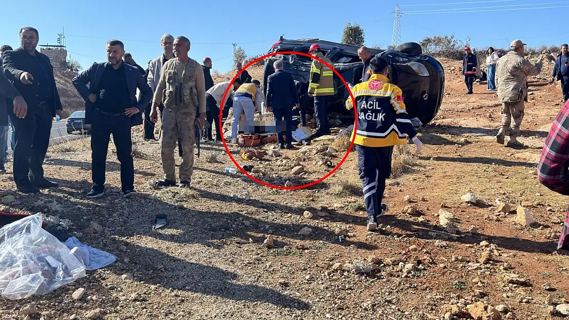 Mardin'de Feci Kaza! Araç Takla Attı 3 Ölü, 5 Yaralı