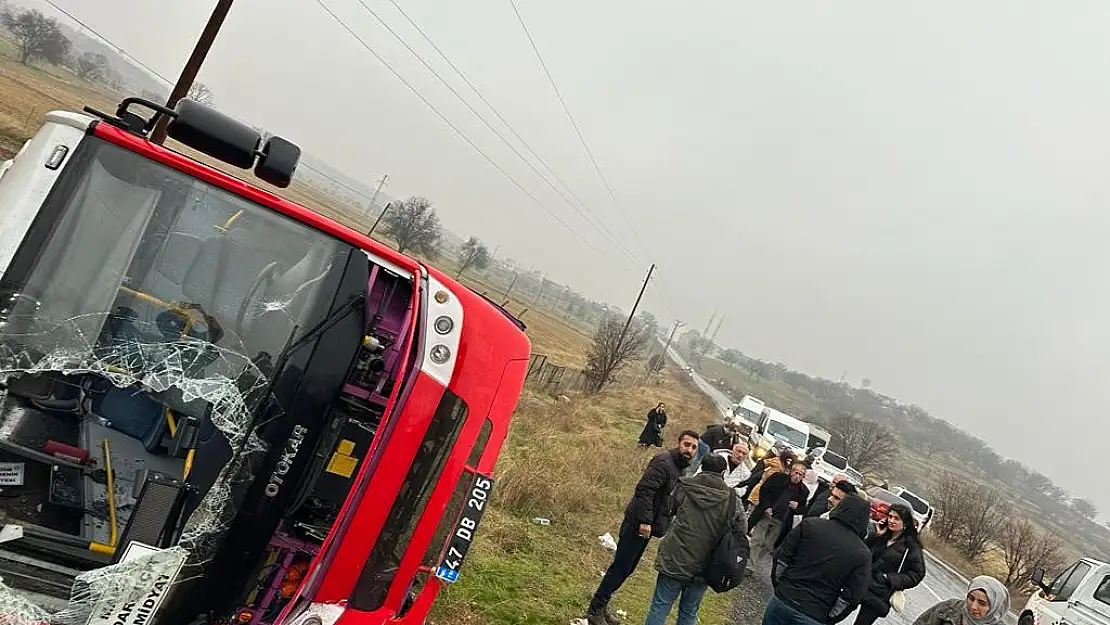 Mardin'de sis ve yağış kazaya neden oldu: 5 yaralı