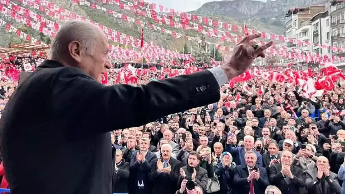 MHP'nin seçimler için ilk mitingi bugün başlıyor