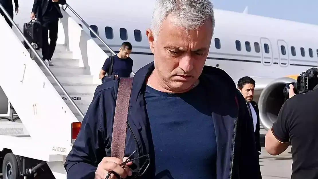 Mourinho İstanbul'a İndi